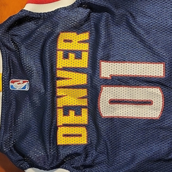 Denver 01 Blue Mesh Jersey For Dog - Picture 9 of 15